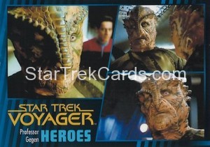 Star Trek Voyager Heroes Villains Card076