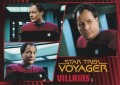 Star Trek Voyager Heroes Villains Card077