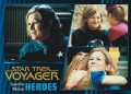 Star Trek Voyager Heroes Villains Card083