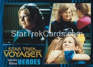 Star Trek Voyager Heroes Villains Card0831
