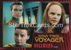 Star Trek Voyager Heroes Villains Card0841