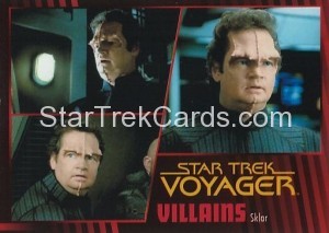 Star Trek Voyager Heroes Villains Card085