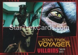 Star Trek Voyager Heroes Villains Card086