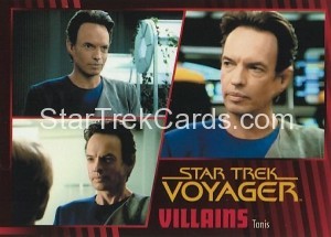 Star Trek Voyager Heroes Villains Card0911