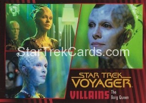 Star Trek Voyager Heroes Villains Card092