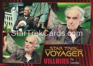 Star Trek Voyager Heroes Villains Card093