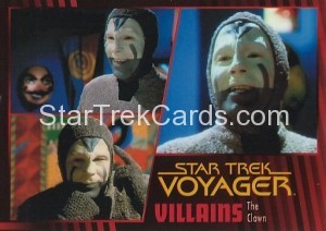 Star Trek Voyager Heroes Villains Card0941