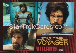 Star Trek Voyager Heroes Villains Card095