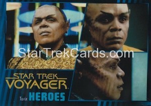 Star Trek Voyager Heroes Villains Card096