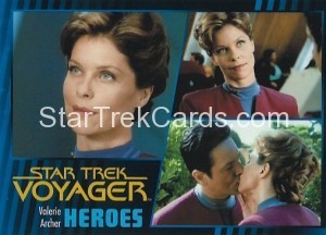 Star Trek Voyager Heroes Villains Card0971