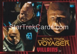Star Trek Voyager Heroes Villains Card098