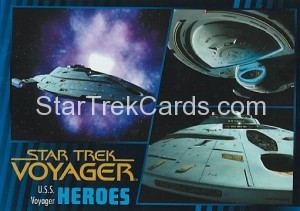 Star Trek Voyager Heroes Villains Card0991