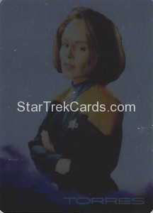 Star Trek Voyager Heroes Villains Trading Card BG8