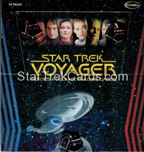 Star Trek Voyager Heroes Villains Trading Card Box
