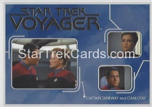 Star Trek Voyager Heroes Villains Trading Card R1