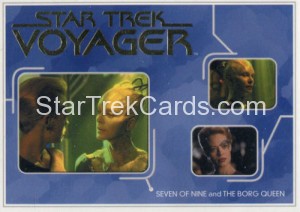 Star Trek Voyager Heroes Villains Trading Card R11