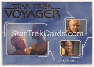 Star Trek Voyager Heroes Villains Trading Card R12