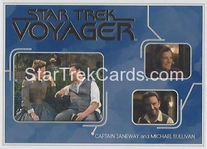 Star Trek Voyager Heroes Villains Trading Card R5