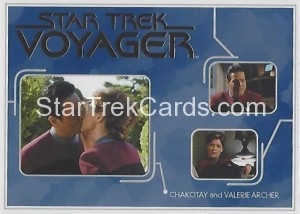 Star Trek Voyager Heroes Villains Trading Card R7