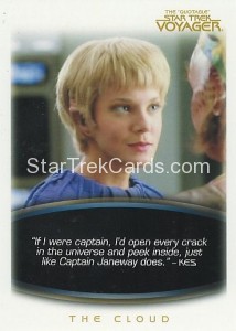 The Quotable Star Trek Voyager Trading Card 13