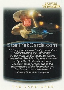 The Quotable Star Trek Voyager Trading Card 3