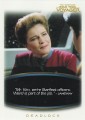 The Quotable Star Trek Voyager Trading Card 35