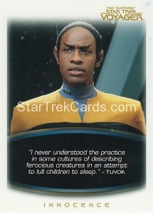 The Quotable Star Trek Voyager Trading Card 39