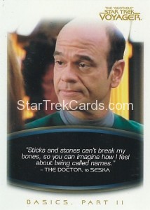The Quotable Star Trek Voyager Trading Card 40