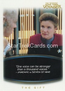 The Quotable Star Trek Voyager Trading Card 54