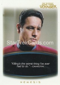 The Quotable Star Trek Voyager Trading Card 55