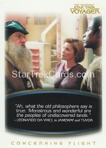 The Quotable Star Trek Voyager Trading Card 58