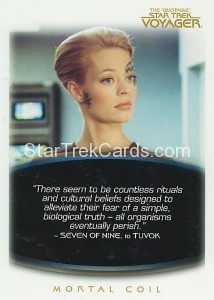 The Quotable Star Trek Voyager Trading Card 61