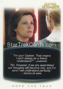 The Quotable Star Trek Voyager Trading Card 67