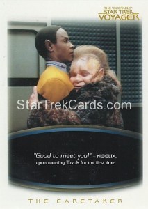 The Quotable Star Trek Voyager Trading Card 7