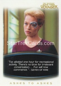 The Quotable Star Trek Voyager Trading Card 71