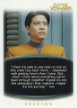 The Quotable Star Trek Voyager Trading Card 72