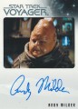 The Quotable Star Trek Voyager Trading Card Autograph Andy Milder