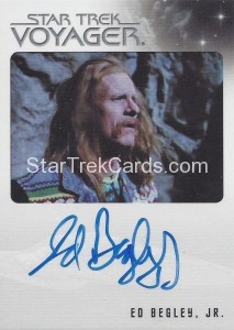 The Quotable Star Trek Voyager Trading Card Autograph Ed Begley Jr