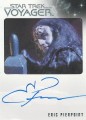 The Quotable Star Trek Voyager Trading Card Autograph Eric Pierpoint