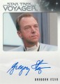 The Quotable Star Trek Voyager Trading Card Autograph Gregory Itzin