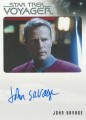 The Quotable Star Trek Voyager Trading Card Autograph John Savage