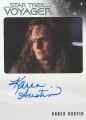The Quotable Star Trek Voyager Trading Card Autograph Karen Austin