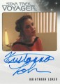 The Quotable Star Trek Voyager Trading Card Autograph Kristanna Loken