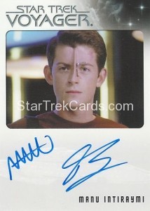 The Quotable Star Trek Voyager Trading Card Autograph Manu Intiraymi