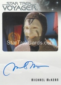 The Quotable Star Trek Voyager Trading Card Autograph Michael McKean