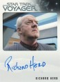 The Quotable Star Trek Voyager Trading Card Autograph Richard Herd