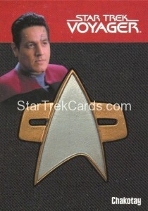 The Quotable Star Trek Voyager Trading Card Communicator Pin 2 of 9