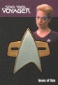 The Quotable Star Trek Voyager Trading Card Communicator Pin 7 of 9