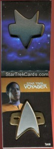 The Quotable Star Trek Voyager Trading Card Communicator Pin 8 of 9 Alternate