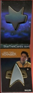 The Quotable Star Trek Voyager Trading Card Communicator Pin 9 of 9 Alternate